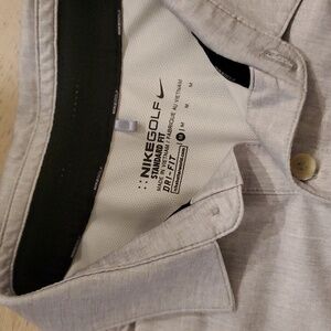 Nike Dri-fit Golf-New Light Grey, Dark Grey, ombre Red, Measure would fit M to L